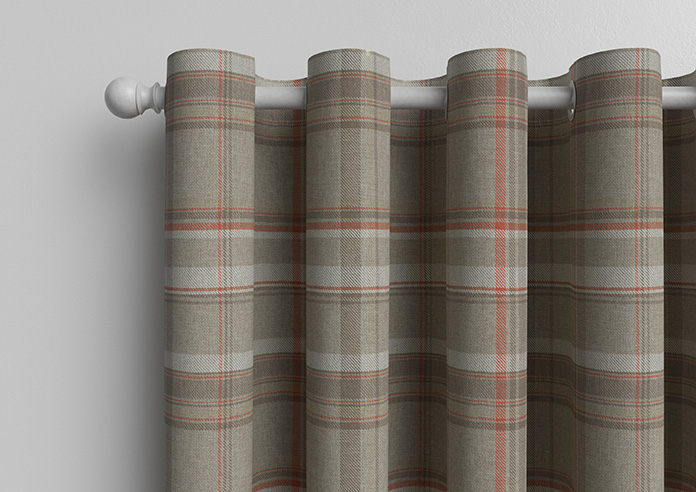 Macrae, Brown Tartan - Made to Measure Curtains - Image 12